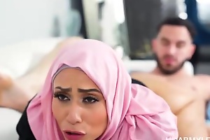 Curvaceous Arab mom seduced stepson into