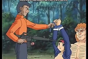 Tight-fisted bushy muff anent anime sex