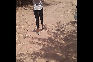 Candid ethiopian booty walking
