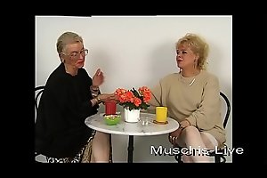 Unbelievable, granny does lesbian sex