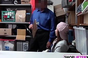 Shoplifting Teen Moves To The Backroom