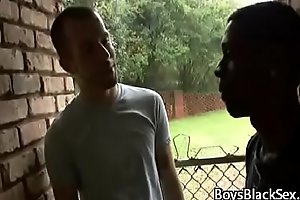 Black Gay Dude Fuck White Teen Sexy Boy In His Tight Ass 21
