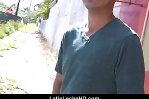 Straight Young Spanish Latino Jock Interviewed By Gay Guy On Street Has Sex With Him For Money POV