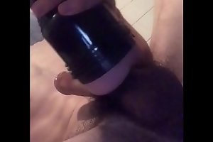 Huge Young Cock Jerked and Creampie into