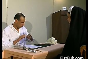Those duo filthy doctors lucubrate nun