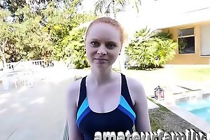 horny ginger fucked by swimming coach