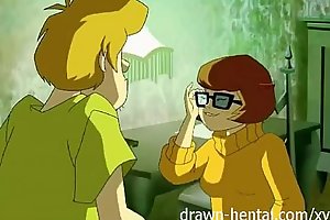 Scooby doo anime - velma likes drenching
