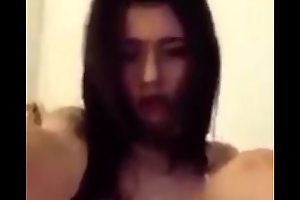 Cute Asian Girl Playing Herself on Cam,