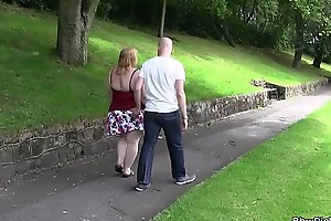 Hot obese bitch picked up by stranger