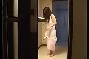 Hot Japanese Wife Copulates Her Young