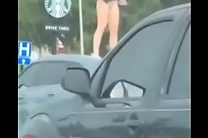 Mad Bitch Nude On The Streets